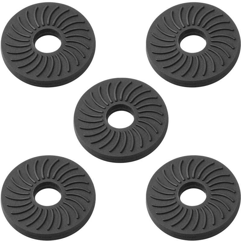 Anwenk Rubber Pads Rubber Washers with 1/4" Screw Hole for Anti-Scratch Camera & Accessories Protection, Shorten Long Camera Screw Shaft, Enhance Friction,Anti-Slippery, 5Pack - Image 1
